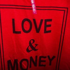 Love and Money Graphic Tank Top
